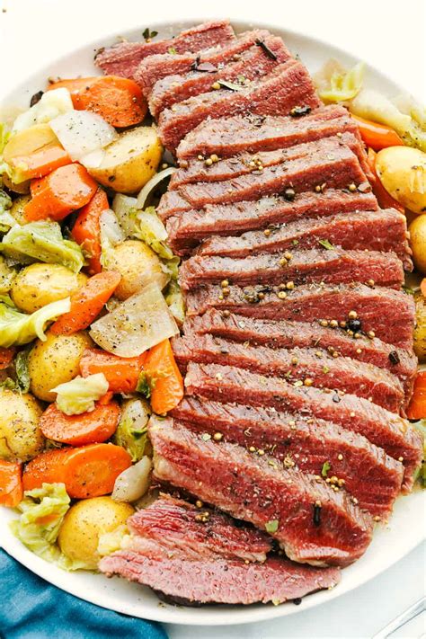 Corned Beef and Cabbage Preparation